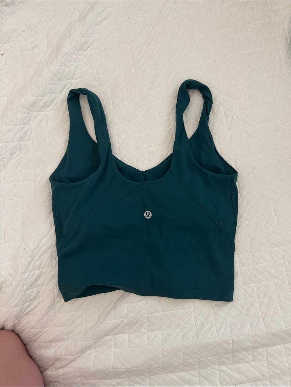 lululemon athletica Teal Sports Crop Top